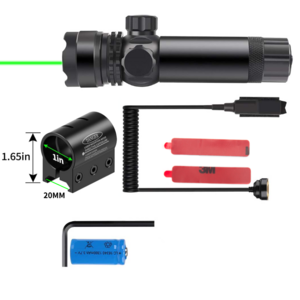 Tactical Green Laser Sight with 20mm Mount and Battery Scope Laser