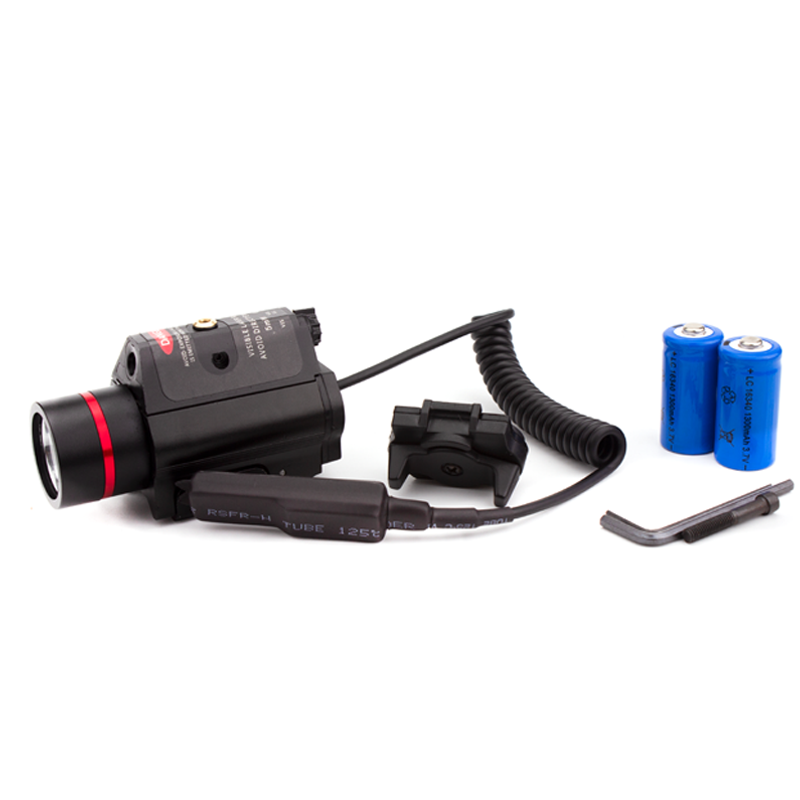 Bosait Red Dot Laser Sight Flashlight Combo Tactical Flashlight