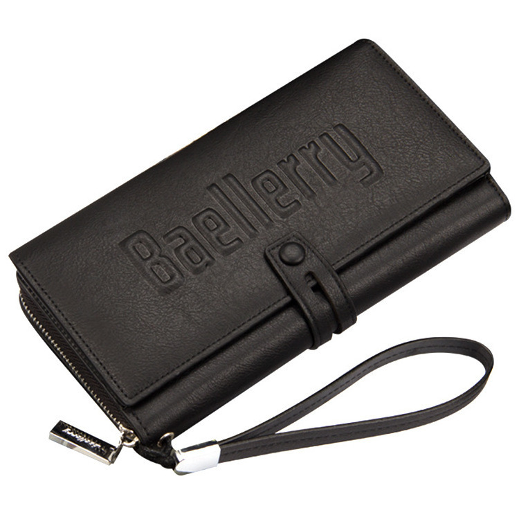 Brand S1393 baellerry Luxury High quality men's wallet bag with leather