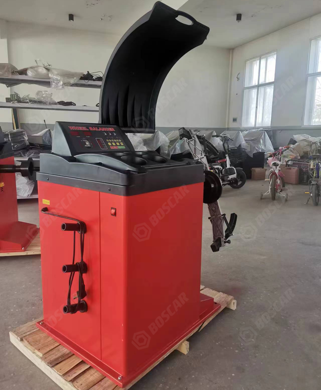 Motorcycle and Automotive universal Wheel balancer  with motorcycle fixture 24 inches Tyre changer and Tire balancing machine