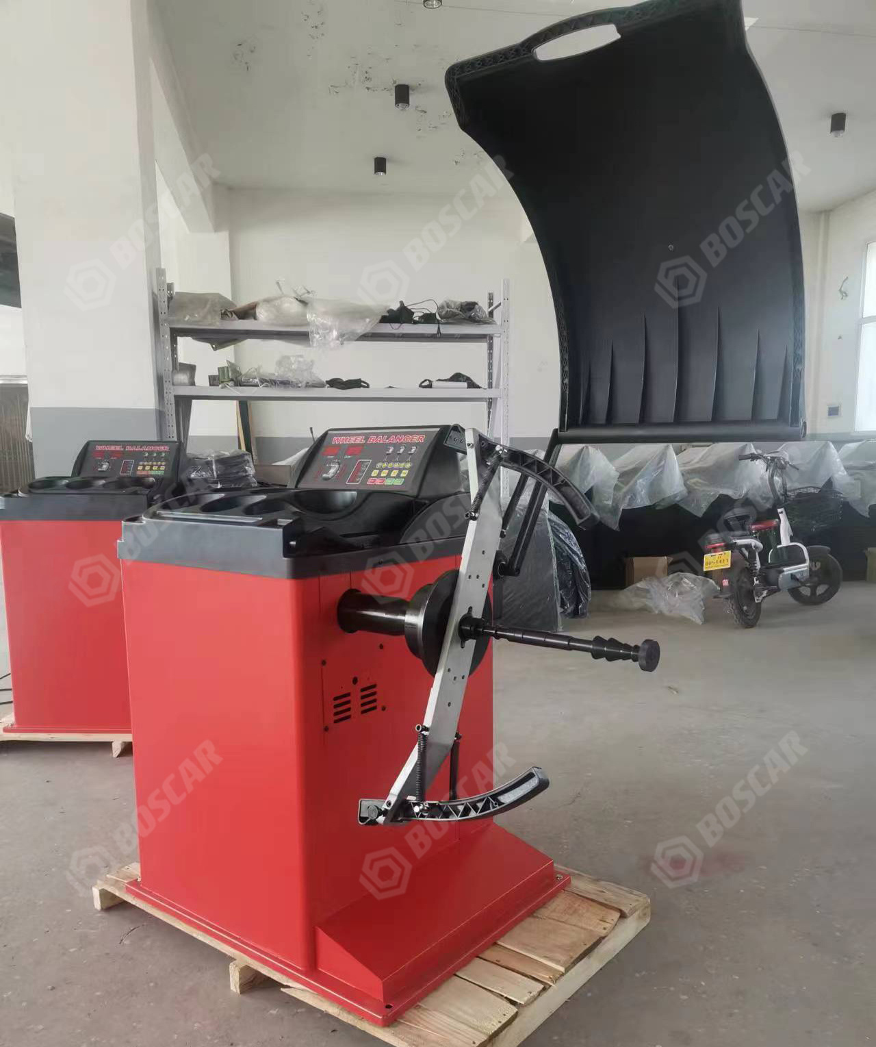 Motorcycle and Automotive universal Wheel balancer  with motorcycle fixture 24 inches Tyre changer and Tire balancing machine