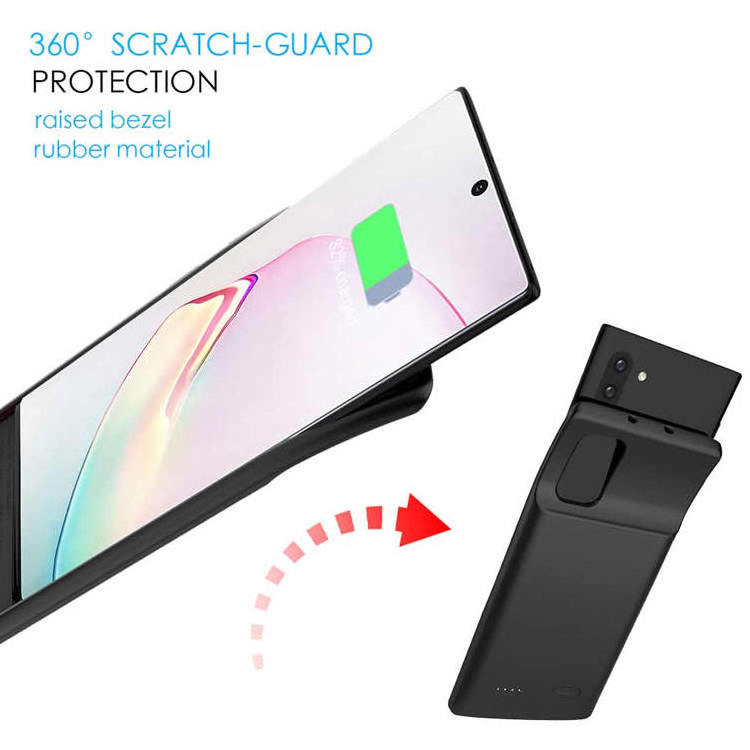 5200mAh/6000mAh Lithium Power Bank Android Battery Case For Samsung Galaxy Note 10/10+/Plus