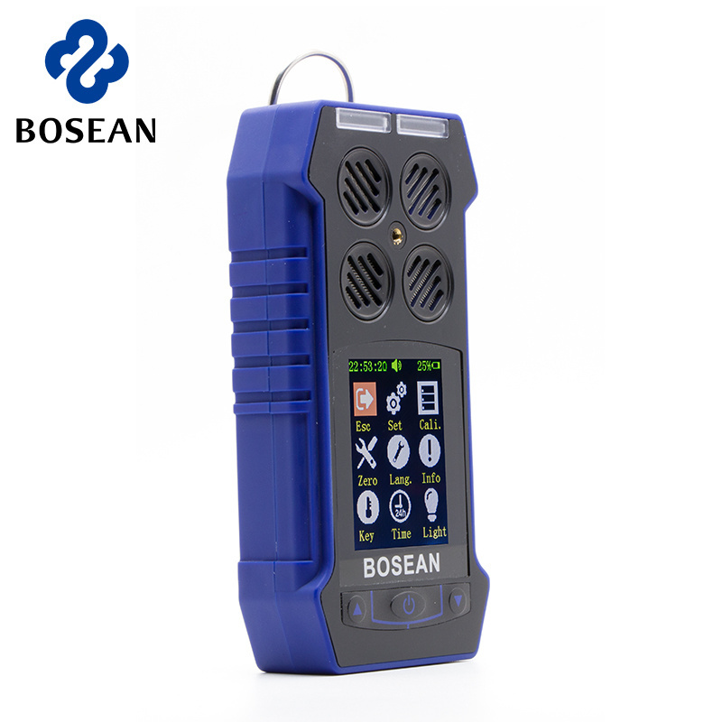 Bosean Exhaust gas monitor NO Nitric Oxide SO2 carbon monoxide CO gas concentration detector