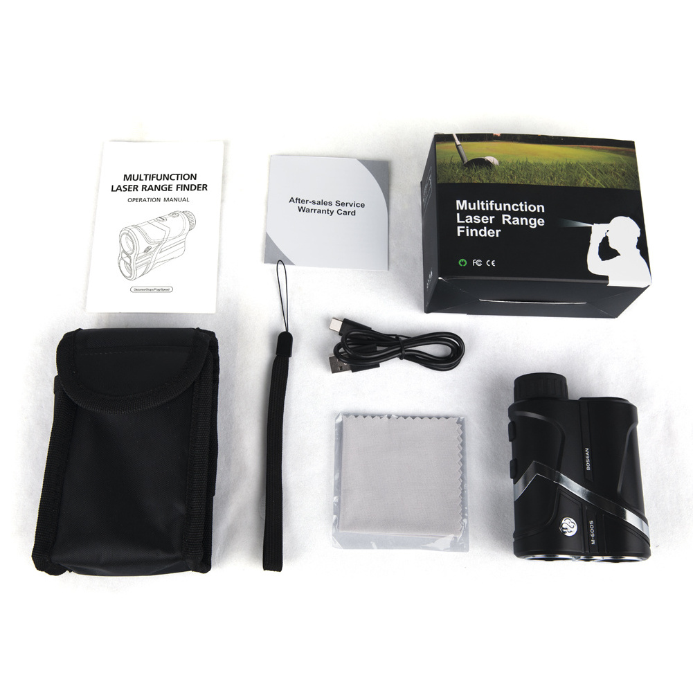 Bosean high accuracy golf club Laser rangefinder 400m 600m measure distance golf range finder