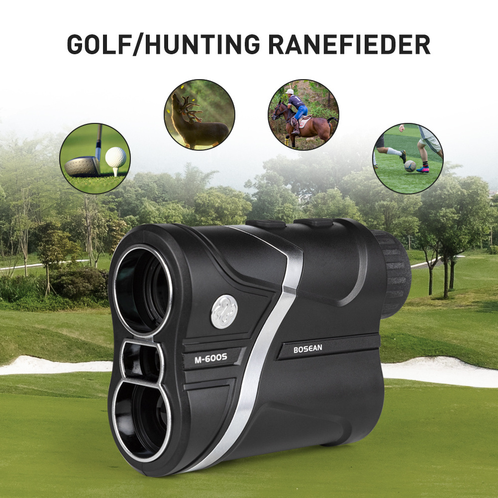 Bosean high accuracy golf club Laser rangefinder 400m 600m measure distance golf range finder