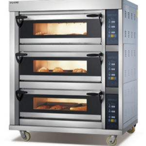 MGR-3Y-6 Electric Oven Three-Layered, Six-Plate Cake Dessert Pizza, Multi-Purpose Pizza Commercial Baked Potato Oven