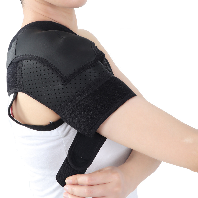 Adjustable Shoulder Brace For Women&Men Shoulder Compression Sleeve Support Sports Immobilizer Protective Injury