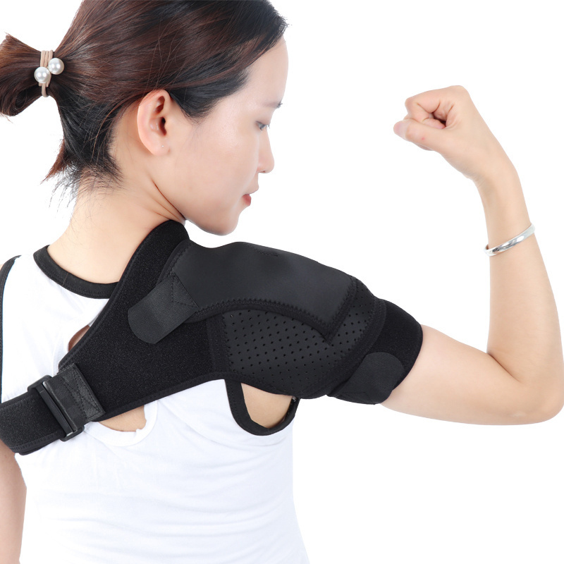 Adjustable Shoulder Brace For Women&Men Shoulder Compression Sleeve Support Sports Immobilizer Protective Injury