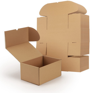 Cheapest Lower Moq Stock Cardboard Packaging Mailing Moving Shipping Boxes Corrugated Box Cartons Shipping Box