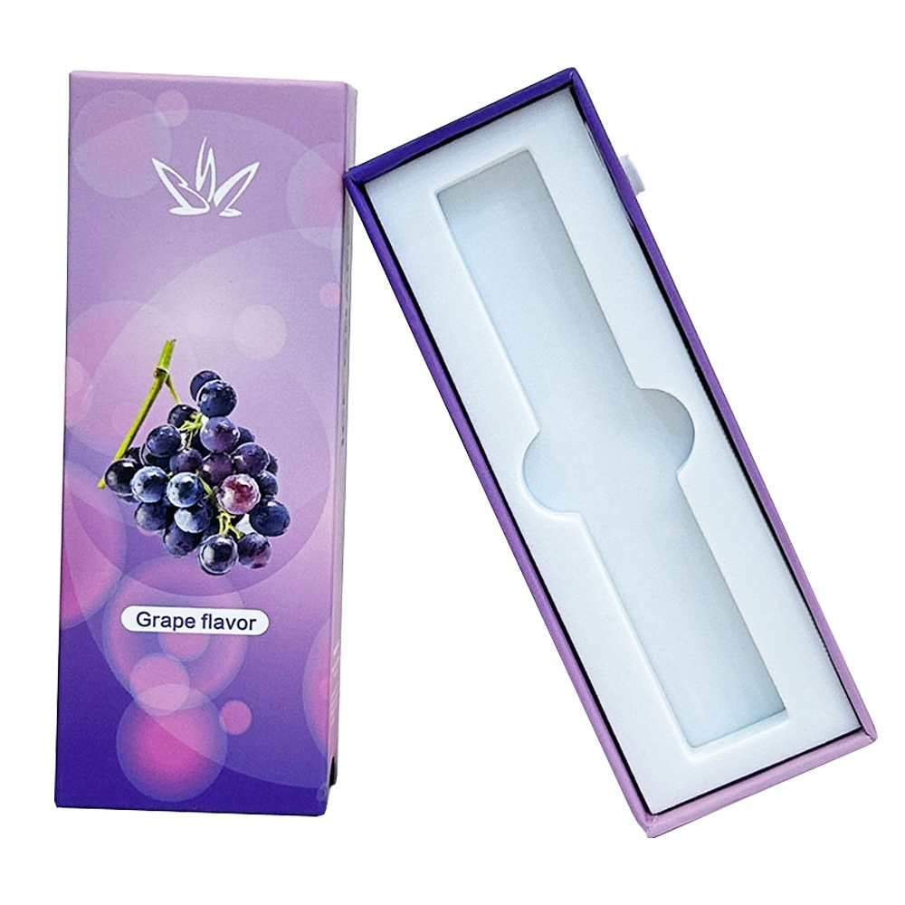 Custom Disposable 3ml Cartridges Packaging 0.5ML 1ML Perfume Childproof Childlock Child Resistant Carts Sliding CR Paper Box