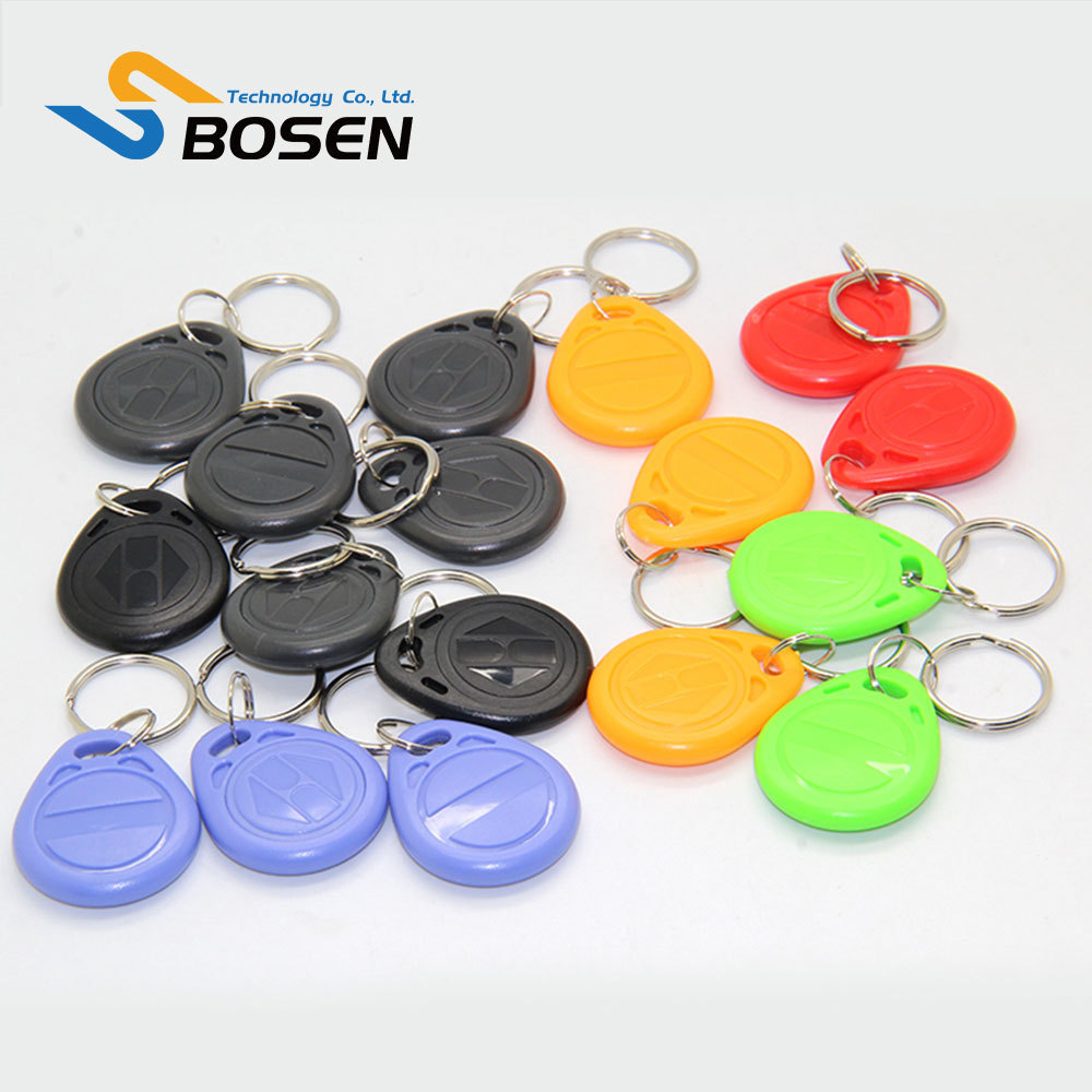 Factory Direct Sales TK4100 Chip Keyfob Plastic ABS 125KHz RFID Key Fob ID Card For Access Control System and Attendance