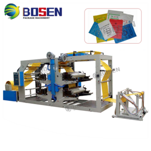 BSYT Best Sale Printer Pp Woven Roll To Roll 4 Four Color Offset Flexo Printing Machine