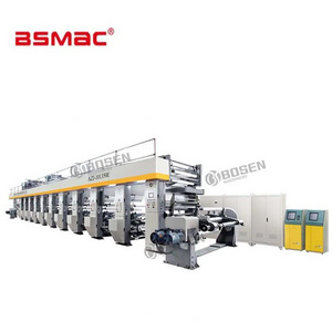 BSGAY-C8-800 High Speed Computerized Register Gravure Printing Machine Customized Package Printing Machine