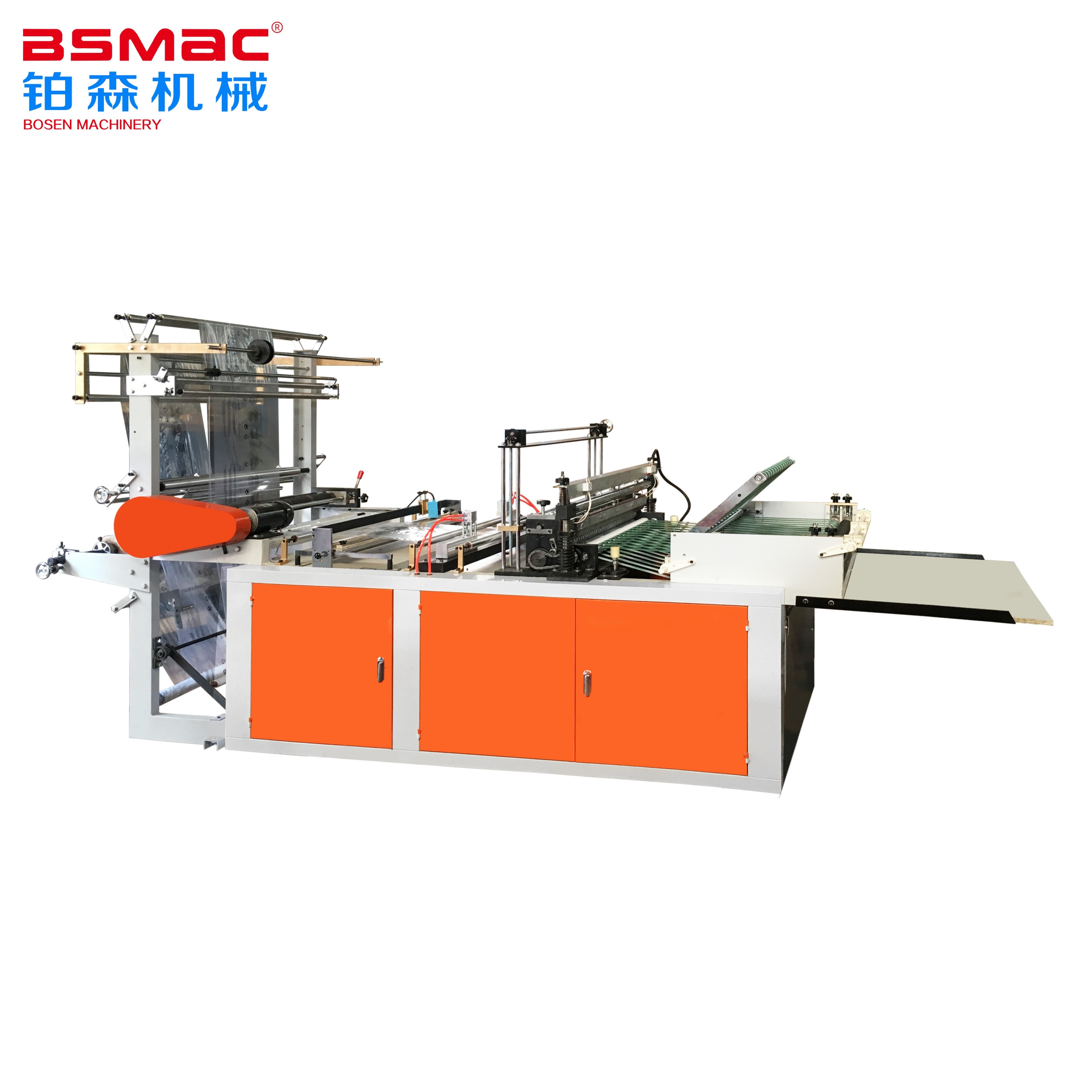 Automatic Manufacture PE Biodegradable Plastic Bag T-shirt Carry Bag Making Machine price