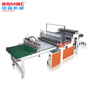 Automatic Manufacture PE Biodegradable Plastic Bag T-shirt Carry Bag Making Machine price