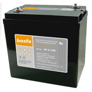 DC6-100 6V 100AH lead acid deep cycle battery 6v1000ah 36v deep-cycle-batterie for solar garden light