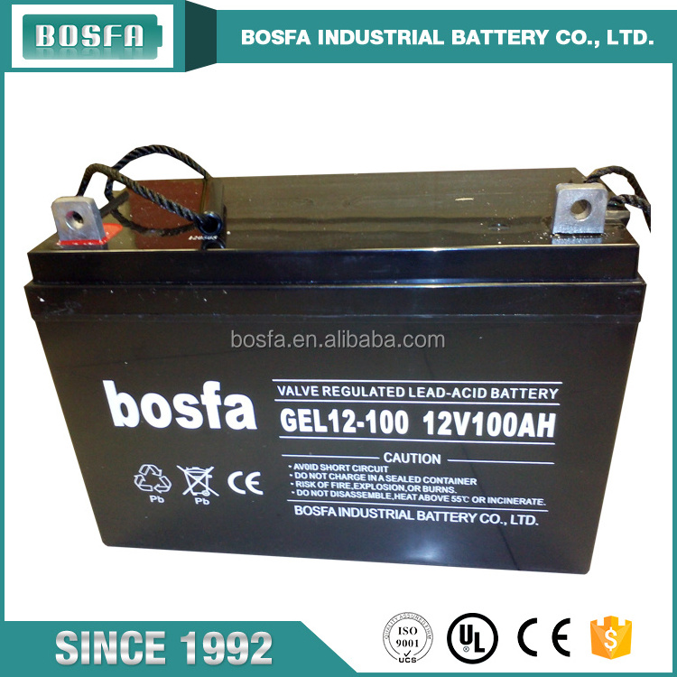 GEL12-100 12 volt gel battery 100ah nano gel lead acid battery gel 12v 100ah for solar