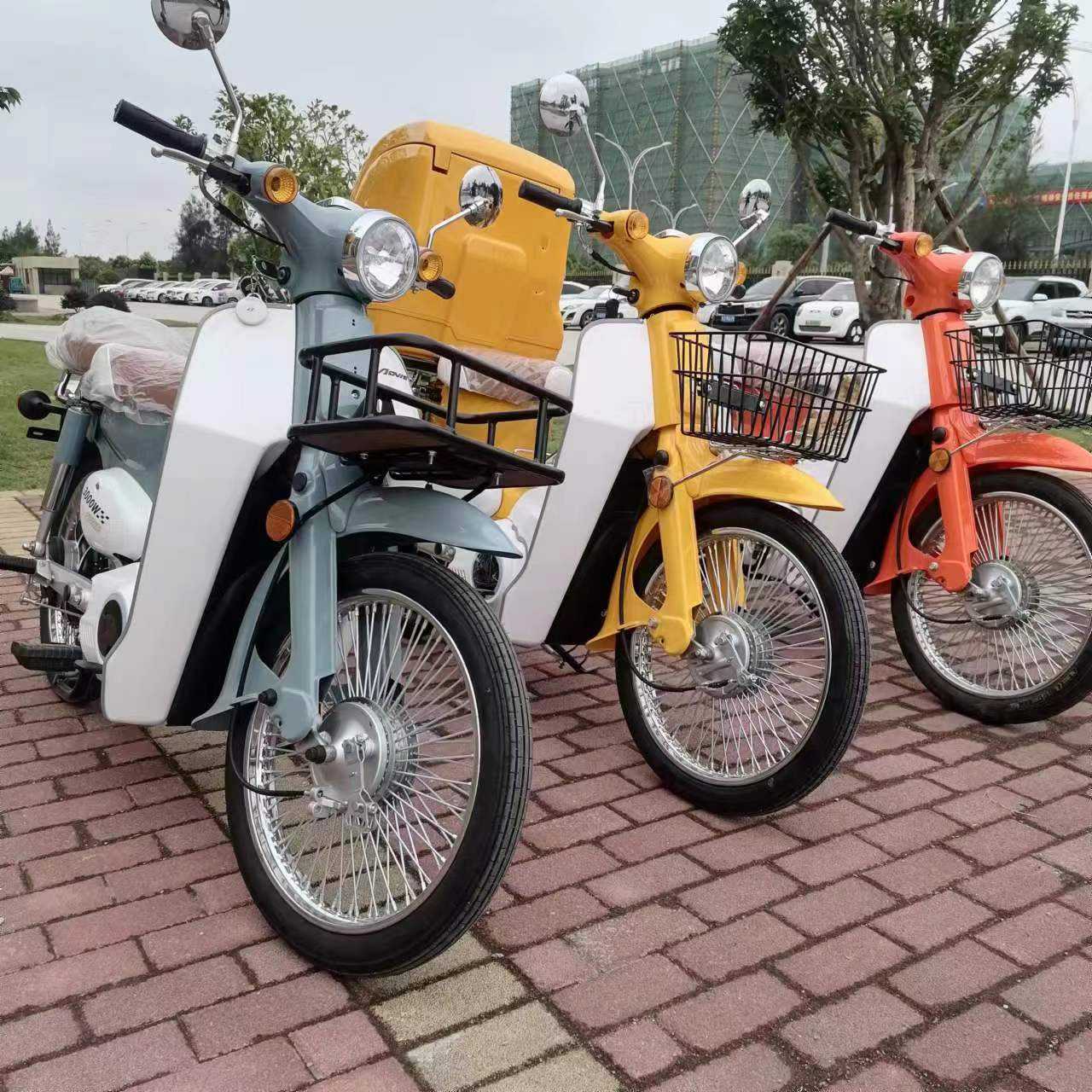 Fast Moped Eec Scooter Adults Motorcycle 60v 55ah 4000w Cub Adults Motorcycle Sale Pizza Delivery