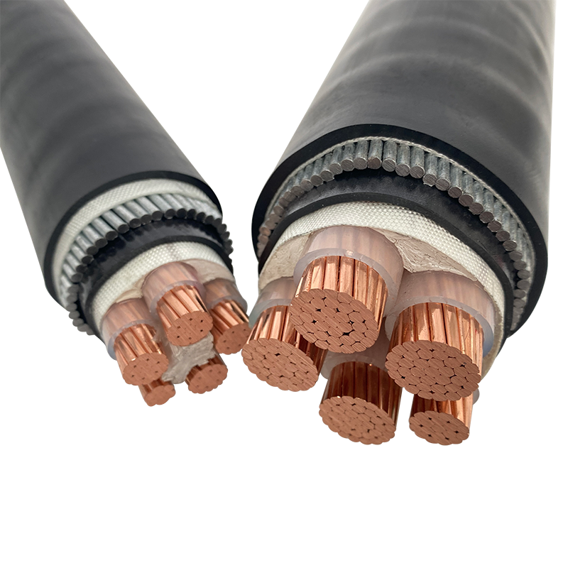 high temp electrical xlpe cable 5 core 3 core 10mm 95mm 150mm2 steel wire armored cable