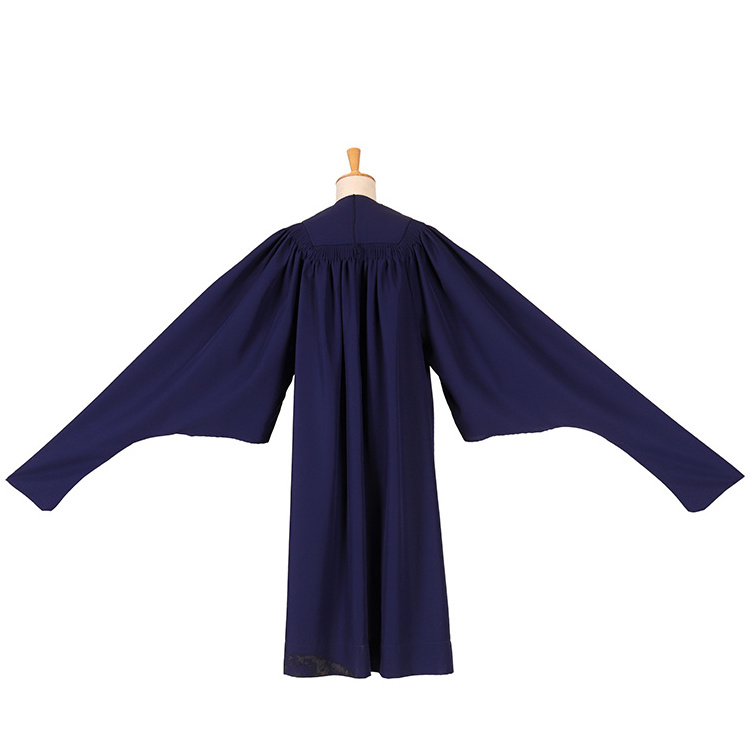 USA Graduation High School Uniforms Long Sleeve University of Cambridge Master Back master graduation gown doctoral Clergy Robes