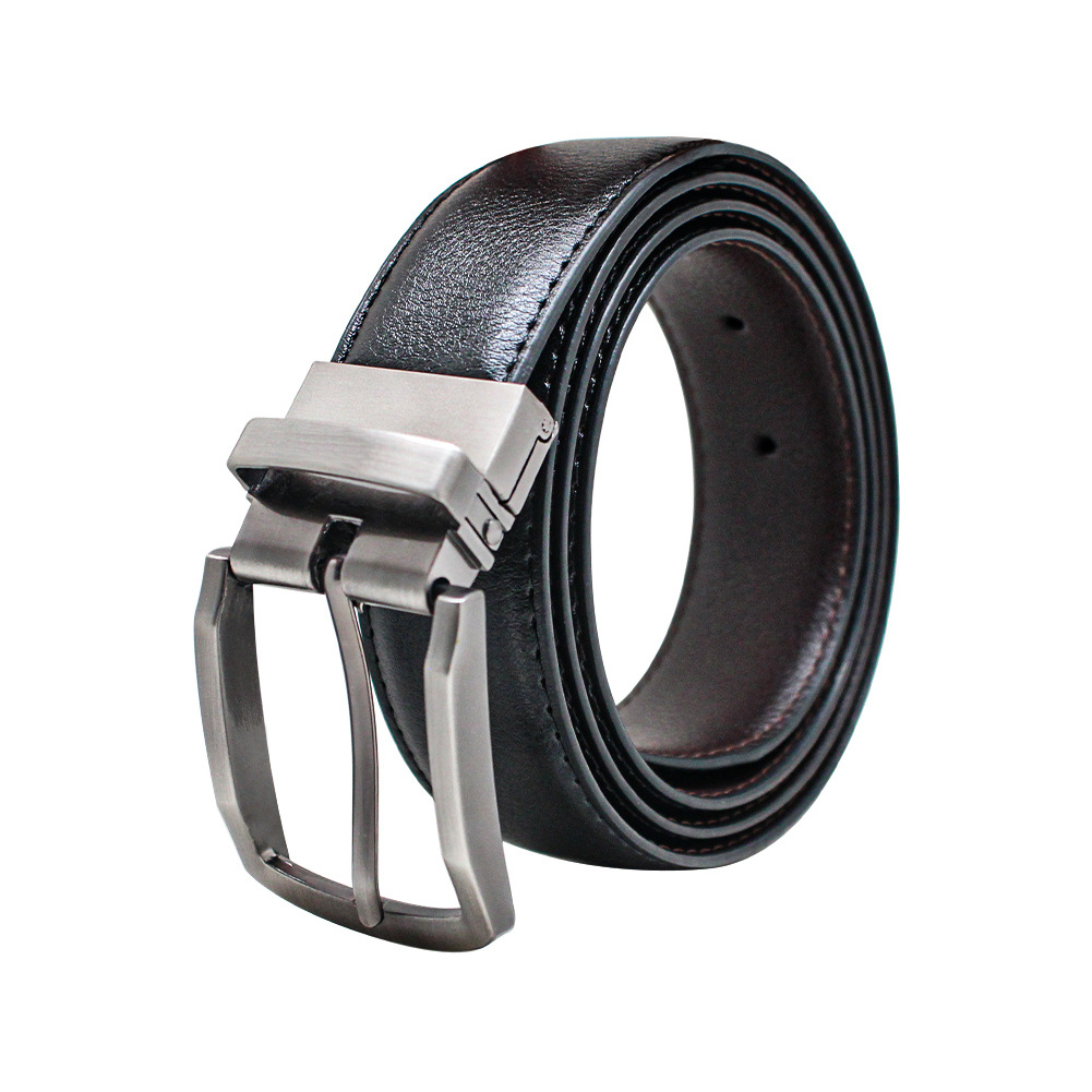 boshiho customized Fashion genuine cow leather automatic buckle belt genuine leather Belt  women belts