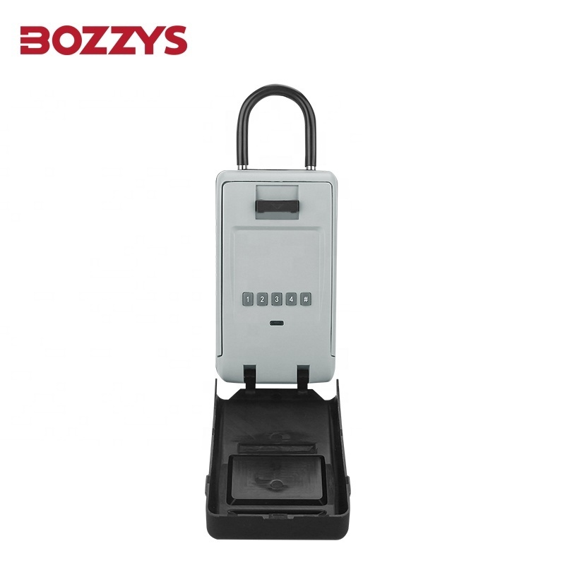 Home or  Outdoor Waterproof Zinc Alloy Lock Body 4 Digital Large Capacity Storage key Lock Box