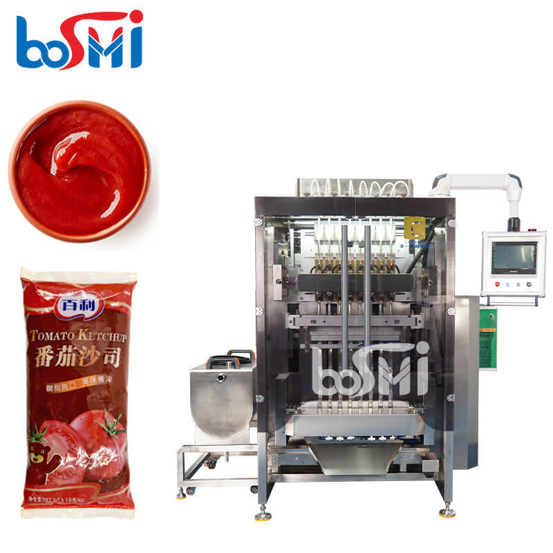 Fully multi track gel liquid sachet filling packaging machine shaped bag stick ultrasound gel packing machine