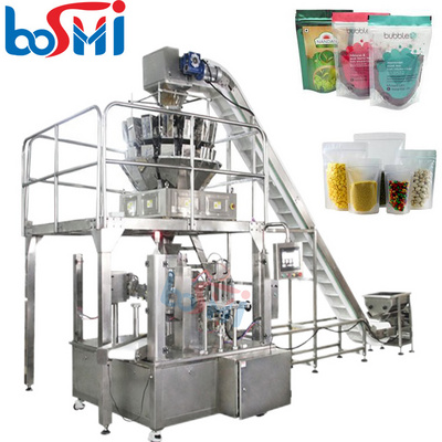 High Speed Packing Machine Ziplock Pouches 500g Small Premade Bag-Filling Machine Stand Up Pouch Packing Machine