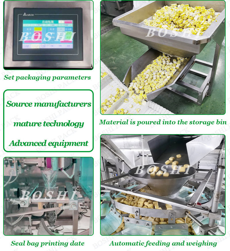 Automatic vffs multihead weigher 1kg meat loaf chicken wing packing machine frozen food chicken leg packing machine