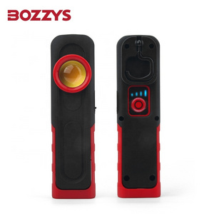 BOZZYS USB Rechargeable  COB+XPE Workshop Inspection Working Light With Power Indicator & Magnet