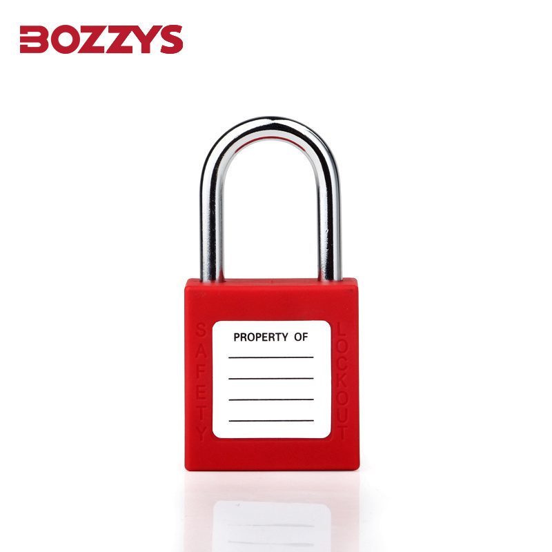 BOZZYS Industrial Safety Isolation lockout-tagout small Padlocks with Master Key and Copper lock cylinder