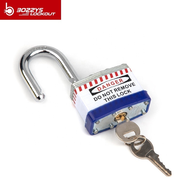 Laminated Steel Keyed-Alike safety padlock with master key for Industrial lockout against moisture Corrosion Resistant