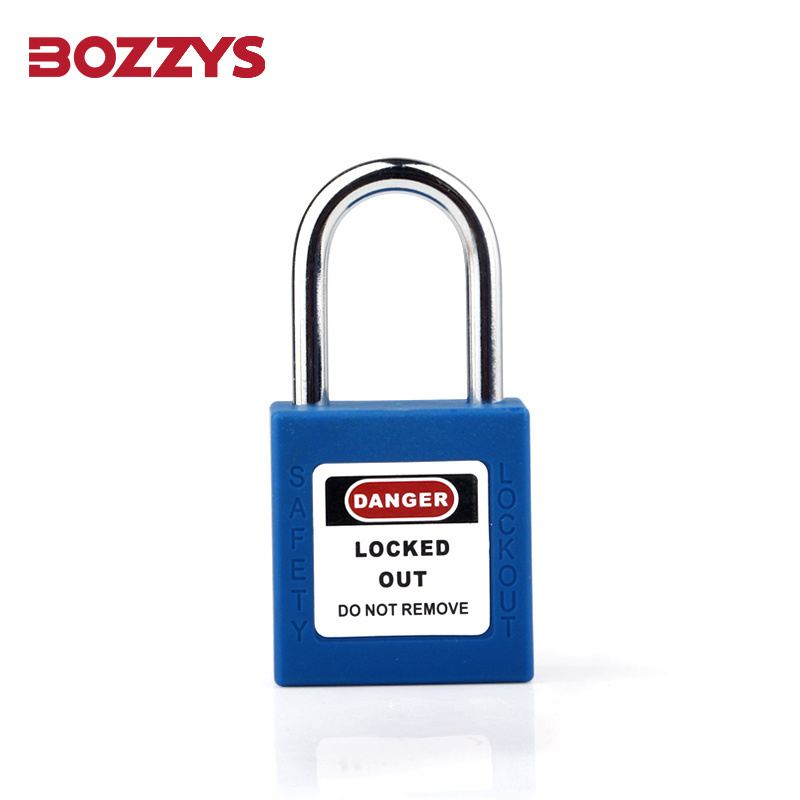 BOZZYS Industrial Safety Isolation lockout-tagout small Padlocks with Master Key and Copper lock cylinder