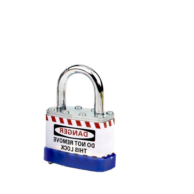 Laminated Steel Keyed-Alike safety padlock with master key for Industrial lockout against moisture Corrosion Resistant