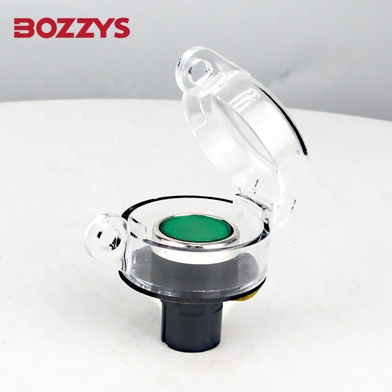 BOZZYS Industrial Emergency Push Button Safety Lock-out Covers Devices Transparent Safety Lockout 1 Pc Plastic BD-D52 CN;ZHE