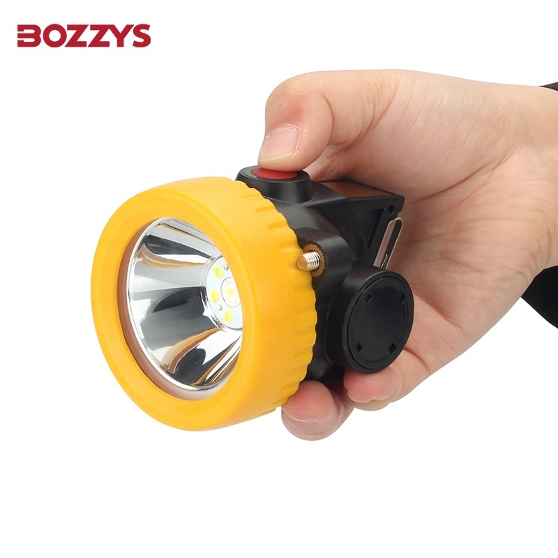 BOZZYS Portable Rechargeable Super Bright Head Light For Coal Worker Cave Construction