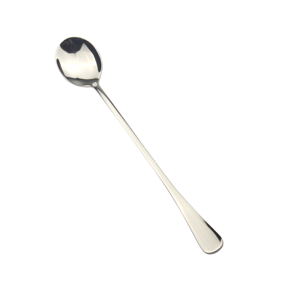 19cm stainless steel kitchen soup spoon stainless steal korean long spoon