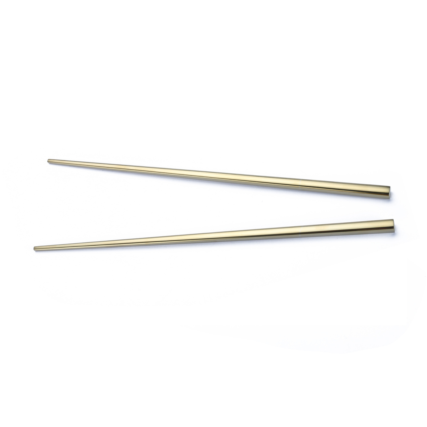 Wholesale Palillos Sumpit 304 Stainless Steel custom Gold Chopsticks