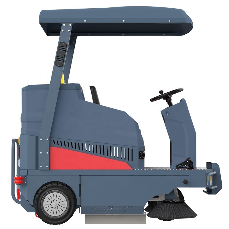 Made in China Electric Battery Powered Road Sweeper Three Wheel Floor Sweeping Cleaning Tricycle