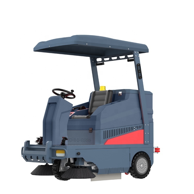 Made in China Electric Battery Powered Road Sweeper Three Wheel Floor Sweeping Cleaning Tricycle