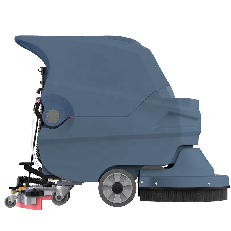 Walk-Behind Electric Marble Cleaning Machine Tile Floor Scrubber With Low Price