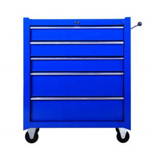 Heavy duty tool trolley tool chest on wheels 5 drawerwith tool box organizer with wheels