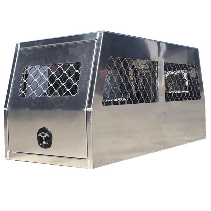 Water resistance aluminum toolbox for ute trucks box tools metal dog box