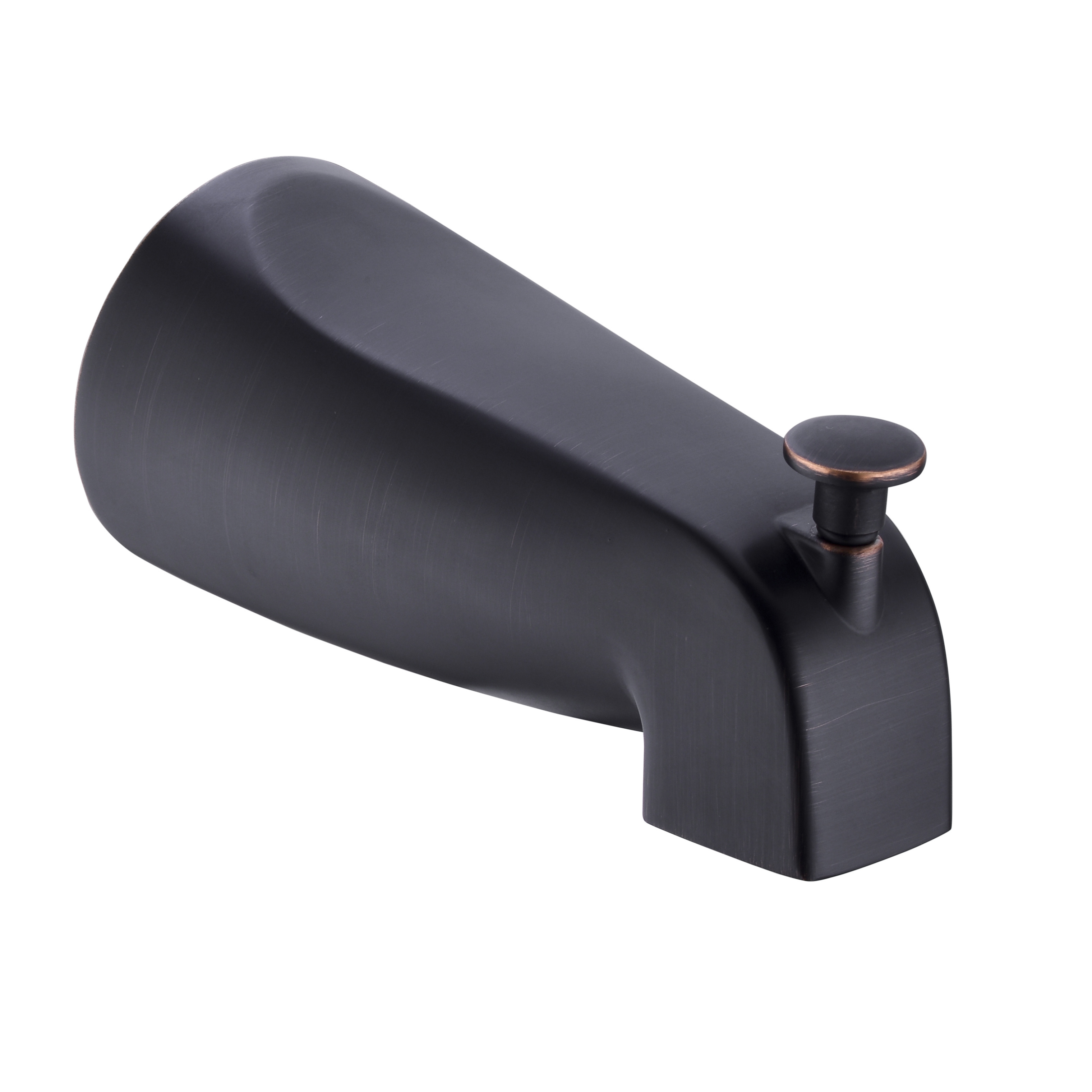 Bathroom Oil Rubbed Bronze Tub Spout with Diverter Durable Heavy Duty Metal Bathtub Faucet with Shower Diverter