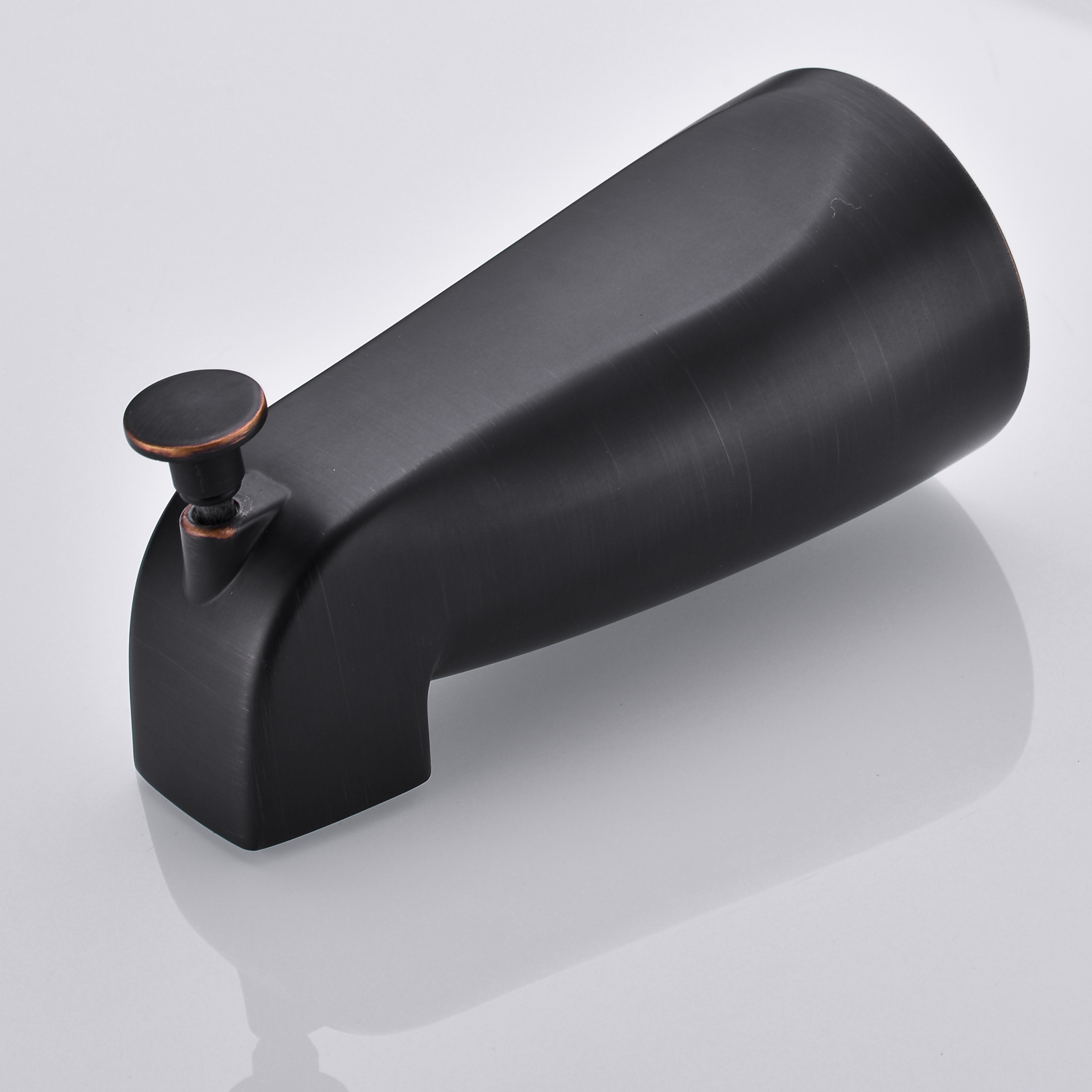 Bathroom Oil Rubbed Bronze Tub Spout with Diverter Durable Heavy Duty Metal Bathtub Faucet with Shower Diverter