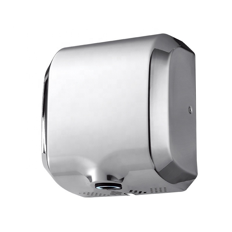 Wall mounted stainless steel hand dryer high speed electric hand dryer automatic