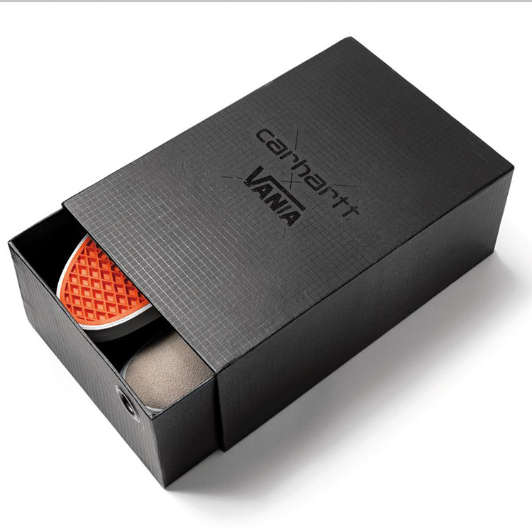 Unique Design Corrugated Paper Men Women Shoe Boxes Wholesale Empty Custom Shoe Packaging with Logo