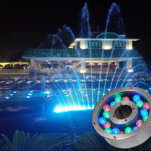 Fountains Lamp Perforated Water Column Landscape Lighting Musical Fountain Glue Sealing IP68 Underwater Light