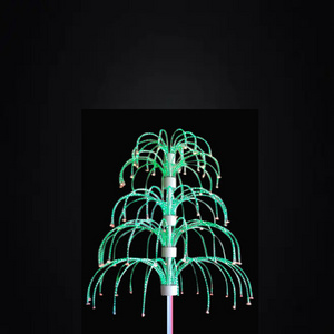 Led Digital Fireworks Lamp Outdoor Dynamic Modeling Lights Meteor Shower Garden Decoration Plaza Landscape Lighting