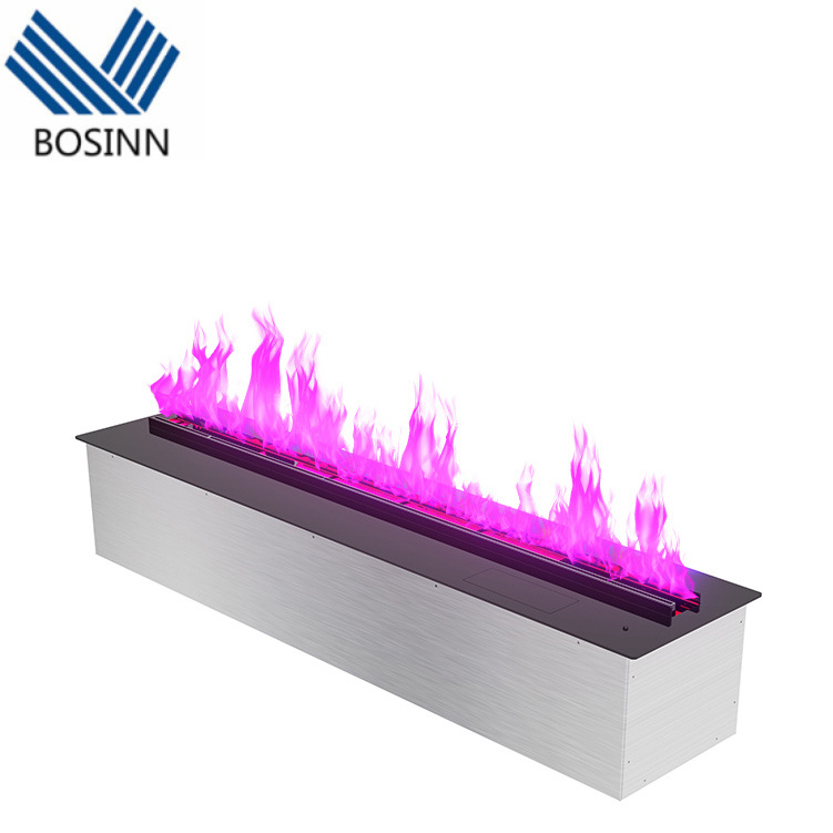 Concise Style Fireplace Flame Landscape Logs Fire Decoration Wall Mounted Humidifier Counter Desk Electric Fireplace